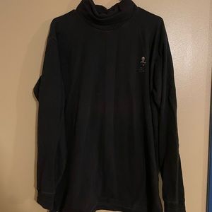 Black Turtleneck Polo